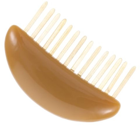 COLLBATH Kopfhaut Massagekamm Entwirrungskamm Für Haare Ergonomischer Massagekamm Kompakt Und Tragbar Handgefertigter Kamm Glatt Und Nahtlos