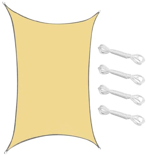 Sun Shades Patio, Gartenzaun, groß, regenfest, tragbar, wasserdicht, Stoff, ideal für Swimming Pool, BBQ, Camping, Backyard Use