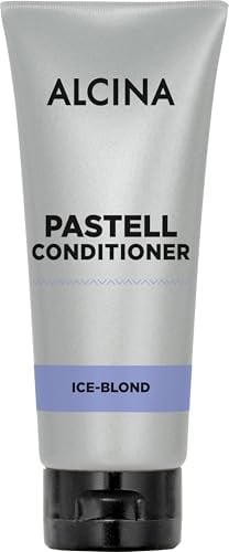 ALCINA Pastell Conditioner Ice-Blond - 1 x 100 ml - Neutralisiert gelbe & orange Reflexe - Für kühles, klares Ice-Blond - Intensive Feuchtigkeitspflege und verbesserte Kämmbarkeit - Mit Panthenol