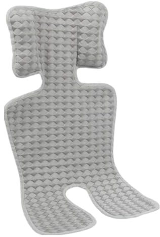 Kühlmatte Kinderwagen Anti Schwitz Auflage Kindersitz Sommer Kühldecke Baby Kühlkissen Mit Wabenstruktur & Kopfpolster, rutschfest & Waschbar – Für Kinderwagen, Hochstuhl