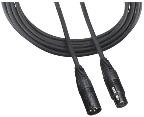 Audio-Technica AT8314-25 Audio Cable 7.6 m XLR (3-pin) Black - Audio Cables (XLR (3-pin), XLR (3-pin), 7.6 m, Black)