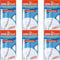 Super Net Cali Bayeta Cristalería de Microfibras (Blanca - Pack 6 uds)