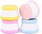 4 Pack Leakproof Silicone Travel Cosmetic Containers, 20ml Empty Makeup Face Cream Jars Bottles Multifunction Container for Crema Powder Loose Tea Vintamin