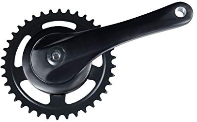 Diverse Alu Rock Kettenradgarnitur Schwarz One Size