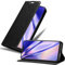 Cadorabo Custodia Libro per Asus ZenFone 5Z in NERO DI NOTTE - con Vani di Carte, Funzione Stand e Chiusura Magnetica - Portafoglio Cover Case Wallet Book Etui Protezione