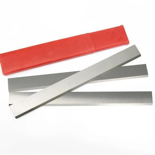 Without BRAND FMN-HOME, W4 HSS Holzbearbeitung Hobelmesser Schneiden Hartholz 3 x 30 x 300 mm Elektrischer Hobelschneider Länge 100-510 mm, Breite 25/30 mm (Größe: 3 Stück 3 x 25 x 310 mm)