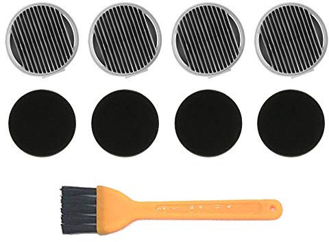 WuYan Hepa Filter Set for Xiaomi, Replacement Efficient Hepa Filters Parts For Xiaomi Wireless F8 Smart Handheld Vacuum Cleaner, with Universal cleaning brush