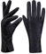MGGM collection Damen Lederhandschuhe Kaschmir gefüttert,Schwarz,M