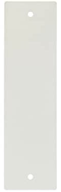 Dieffematic PLACCA 142 MM BIANCO CIECA COPRI FORO AVVOLGITORE MOTORE TAPPARELLE
