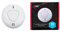 fxo Standalone Rauchmelder - Rauchwarnmelder mit 10 Jahren Batterielaufzeit - Rauchalarm für Küchen & Wohnräume - Intelligent Smoke Alarm - Kabelloser Funk Rauchmelder - Feueralarm