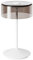 SIGOR Numotion - Dimmbare LED Akku-Tischleuchte Indoor & Outdoor, IP54 spritzwassergeschützt, Höhe 26,5 cm, aufladbar mit Easy Connect, 12 h Leuchtdauer, schneeweiß