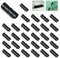 30 piezas edificios de jardín tubo clip, clips de plástico para invernadero, película clip tubo sujeción conector kit (25 mm)