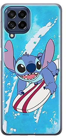Ert Group custodia per cellulare per Samsung M53 5G originale e con licenza ufficiale Disney, modello Stitch 003 adattato in modo ottimale alla forma dello smartphone, custodia in TPU