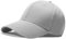 Favuit Baseball Cap Herren Damen, Athletic Baseballkappe Unisex Kappe Verstellbar Einfarbig Basecap Einheitsgröße Baumwolle Sonnenhut für Sport Reisen Draußen (Grau)