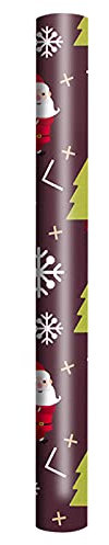 Geschenkpapier Weihnachten, Nature Kraftpapier Weihnachtsgeschenkpapier Geschenkverpackung für Xmas Weihnachten Papier Geschenke
