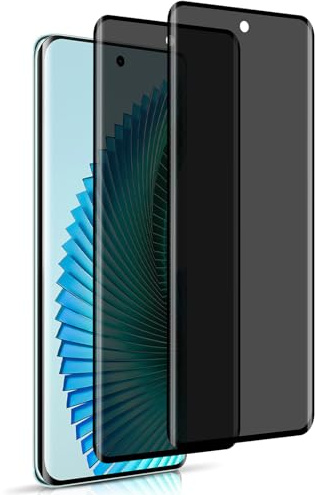 KeHowy Protecteur Verre Trempé Anti-Espion Compatible avec Honor Magic 6 Lite, [2 Pièces] [9H Dureté] [Anti-rayures] Verre Trempé Anti-Espion, Protection Écran Compatible avec Honor Magic 6 Lite