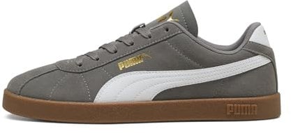 PUMA Unisex Club II Sneaker, CAST Iron White, 39 EU