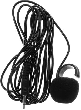 VICASKY Instrument Pickup Microphone with Long Wire Clip for Flute Compact Finger Mic for Musical Performance Connector for Easy Use