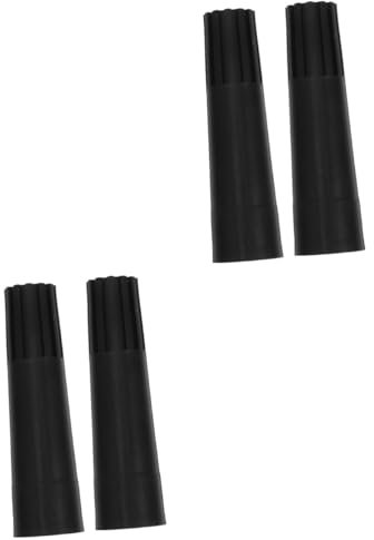 Ipetboom 2pcs Extension Pole Connector Kit Plastic Broom Handle Threaded Tip Replacement for Mop Stick Pole Parts