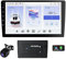 Haudio 10.1 Double-DIN Car Stereo with Apple CarPlay/Android Auto,Bluetooth Car Radio,Touchscreen Display|Reversing Camera|Voice Control|USB|GPS Navigation