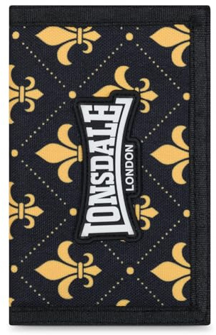 Lonsdale Geldbörse ROUGHLEE, Black/Yellow, one Size