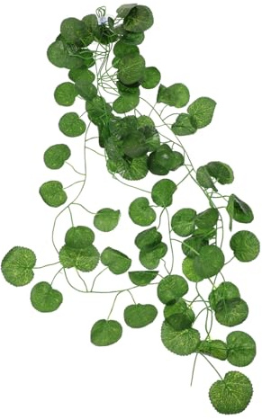 TOYANDONA Pianta Artificiale Per Rettili Decorativa Per Terrario Pianta Finta in Plastica Adatta Gechi Leopardo Lucertole e Tartarughe Crea Un Contesto Naturale e Realistico