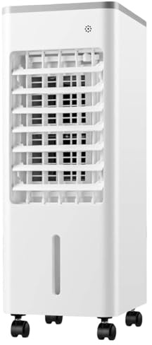 Aire Acondicionado Portátil Sin Ventana con Refrigeración por Evaporación, 9L, Display LED, Ventilador de Refrigeración, Purificador de Aire, 3 Velocidades,Oscilación de 90°,Temporizador de 8H