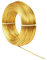 nbeads 100m 1.5 mm Golden Aluminiumdraht, Gold Aluminium Basteldraht Schmuck Modellierdraht für Schmuckherstellung Handwerk Modellieren Armaturen Skulpturen
