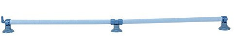 Fdit Kunststoff Bubble Tube, Luft Blase Sauerstoffpumpe Aquarium Wand Luft Stein Rohr Diffusor Zubehör für Fischtank(28inch)