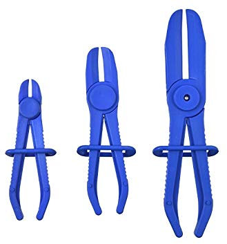 Geko g00925 Schlauchschelle Zangen-Set, Blau