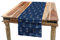 ABAKUHAUS Anker Tischläufer, Nordic Winter-Hipster, Esszimmer Küche Rechteckiger Dekorativer Tischläufer, 40 x 180 cm, Blau Weiss