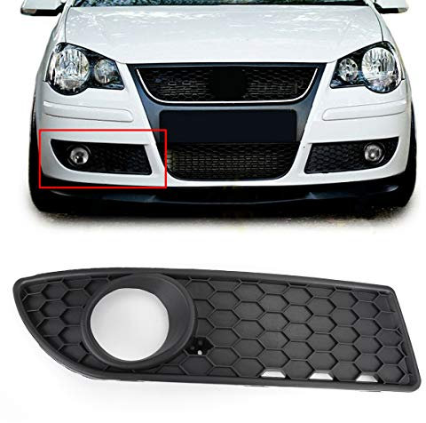 Bruce & Shark Vorderer unterer Kühlergrill im Wabenstil, rechte Seite Passend für Vw Polo 9N3 Gti 2005-2009