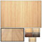 LucaHome – Alfombra bambú Uganda Ideal para Interior, Alfombra bambú para Cocina, salón, despacho, Dormitorio con Cenefa, Alfombra de bambú Antideslizante (Natural, 80x150cm)