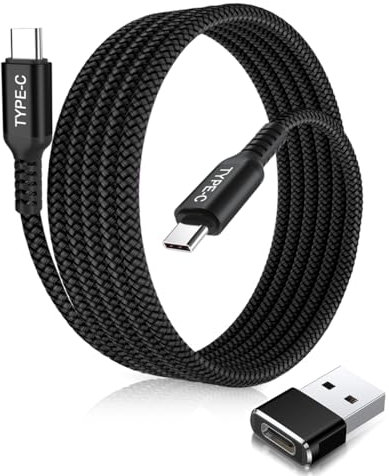 Elebase for iPad 10/10th Generation Charger Cable 3M,USB C to USB C Cord 100W with USB Adapter,Fast Charging Power Lead for iPad Pro 11 12.9 13 2024 2022 2021,iPad Air 10.9/11/13 inch,iPad Mini 7