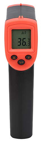 Berührungsloses Objekt-Infrarot-Thermometer Hw600 Integriertes Digitales Lcd-Temperatur-Lasermessthermometer Zur Messung Der Objektoberfläche.(Rot),Infrarot- Und -Thermometer