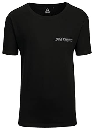 Borussia Dortmund Herren BVB Oversize T-Shirt, Schwarz, M