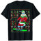 Ugly Christmas Snowboard Elf Weihnachten Ski T-Shirt