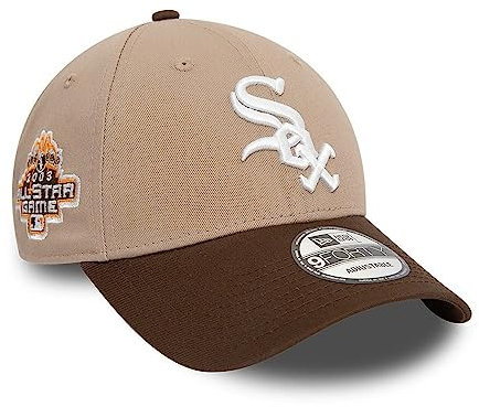 New Era Chicago White Sox Strapback Kappe MLB All Star Game beige braun verstellbar Two Tone Teamlogo - One-Size