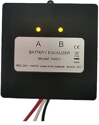 SHYISY Battery Voltage Balancer 24V Battery Equalizer 48V Battery Balancer Equalizer For Lead Acid GEL Lithium Battery (Color : HA01)