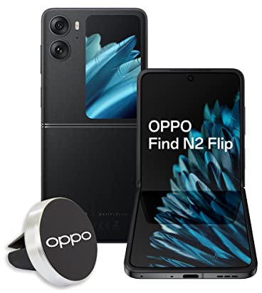 OPPO Find N2 Flip Smartphone 5G, RAM 8 GB ROM 256, nero astrale (ricondizionato)