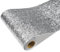 CRE8TIVE Silver Glitter Peel and Stick Wallpaper Sticky Back Plastic Roll Thick Glitter Wallpaper Border Vintage Contact Paper for Living Room Kitchen Furniture Stickers Vinyl Wrap 20cm x 200cm