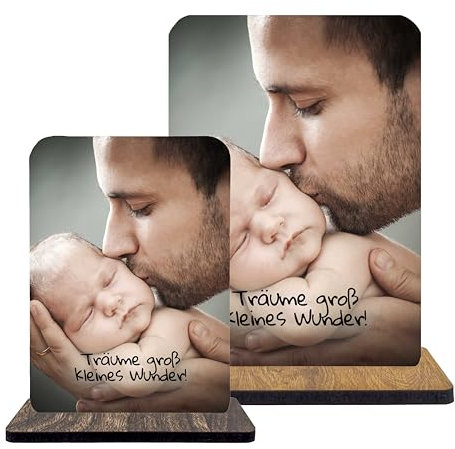 codiarts. | Acryl Glas Bild | personalisiertes Foto Geschenk | Format A4/A5 | mit eigenem Bild und Text | in deinem persönlichen Design | Fotogeschenke für Sie & Ihn | Frauen & Männer (DIY Free)