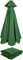 Toldo De Recambio De Sombrilla (3m) Toldo De Repuesto Sombrilla para, Cubierta De Sombrilla De Tela De Repuesto, para Jardín, Patio, Piscina, Terrazas, Sombrilla En Voladizo (Verde oscuro, 3m/6-ribs)