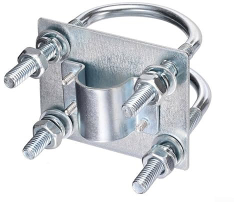 High Strength U Bolt Clamp for Lora Helium Hotspot Miner Antenna Aerial Mast Bracket Mounting