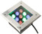 Focos Suelo Led Exterior - Empotrable Al Aire Libre Focos, Proyector LED De Bajo Voltaje De 12 V A Prueba De Agua IP67, Lámpara De Jardín Enterrada, Para Terraza/Jardines/Caminos De Piscinas(Green lig