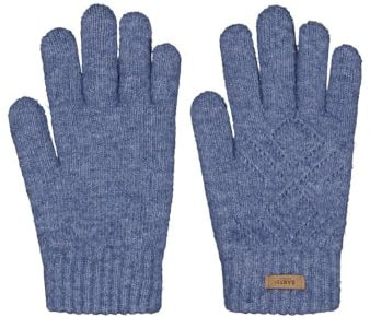 Barts Damen Strickhandschuhe Bridgey Gloves gefütterte Fingerhandschuhe 0566 Blue 02
