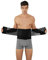 Channo Bauchgurt und Bauchbandage, zugleich als Bauchweggürtel und Waist Trainer verwendbar, auch ideal als Nierengurt, Rückenstützgürtel und Haltungskorrektur für Herren - Packung mit 1, Schwarz, XXL