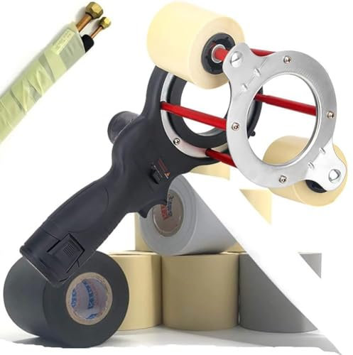 Air Conditioning Tape Winding Machine, 7cm Pipe Cable Tie Winding Tool, Copper Pipe Taping Machine Air Condition Pipe Hand Tools