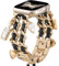 DaQin Elegante pulsera compatible con Apple Watch Band de 40 mm, 38 mm, 41 mm, 42 mm, para mujer, correa de repuesto de cadena de metal con dijes decorativos para Apple Watch Series 10, 9, 8, 7, 6, 5,