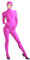 Cexiakong Combinaison intégrale pour homme et femme - Stretch - Costume Zentai - Costume d'Halloween - Collant intégral - Combinaison Zentai - Chaud et doux, Rose, S